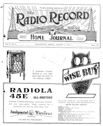 Issue page