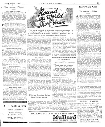 Issue page