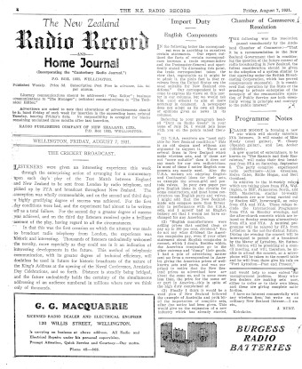 Issue page