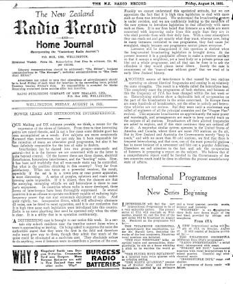 Issue page