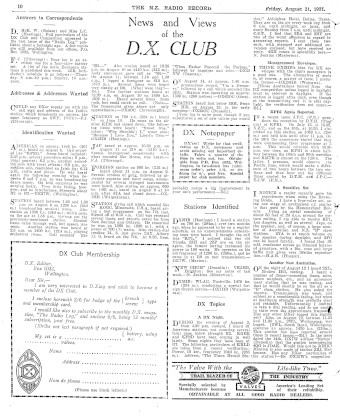 Issue page