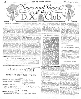 Issue page