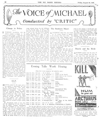 Issue page