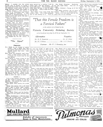 Issue page
