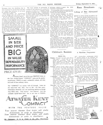 Issue page