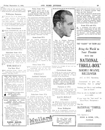 Issue page