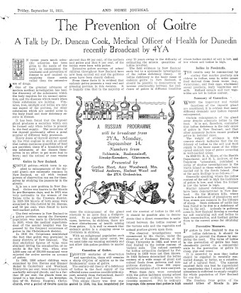 Issue page