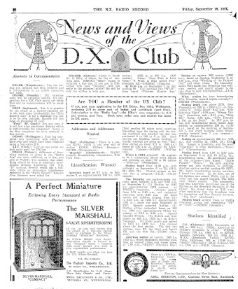 Issue page