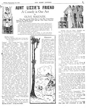 Issue page