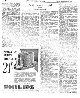 Issue page