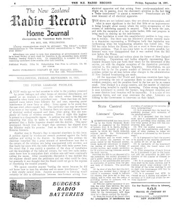 Issue page