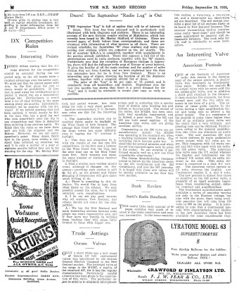 Issue page