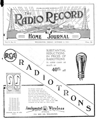 Issue page