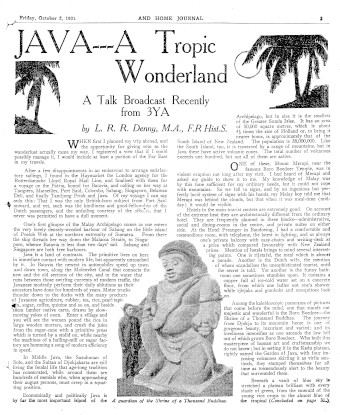 Issue page