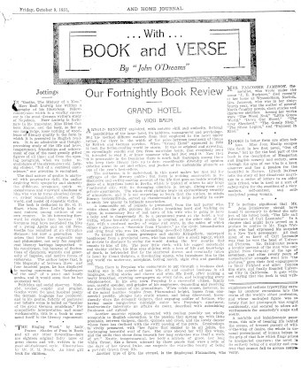 Issue page
