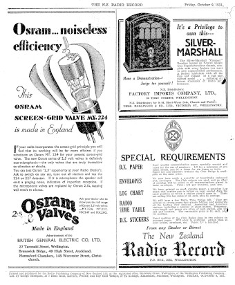 Issue page