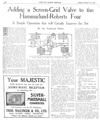 Issue page
