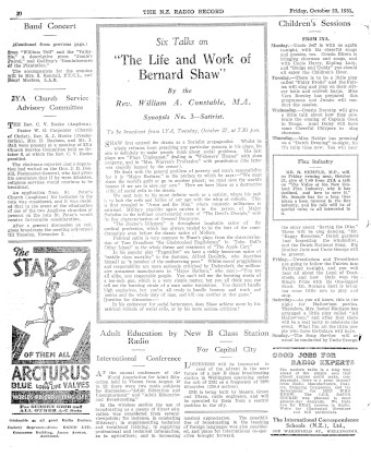 Issue page