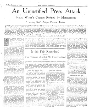 Issue page