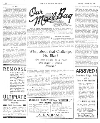 Issue page