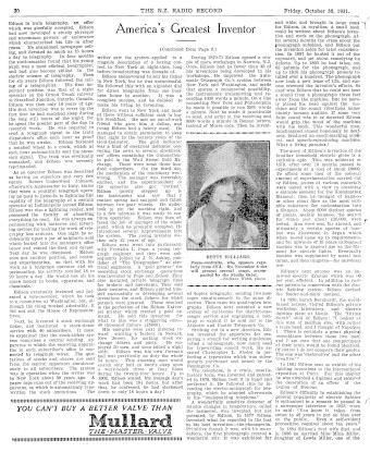 Issue page