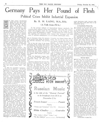 Issue page