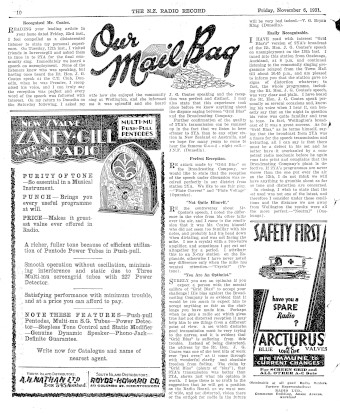 Issue page
