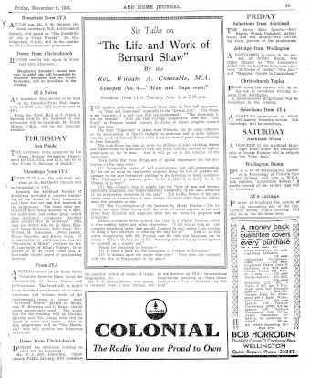 Issue page