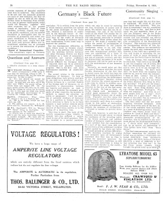 Issue page