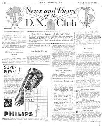 Issue page