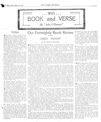 Issue page