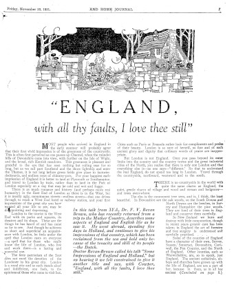 Issue page