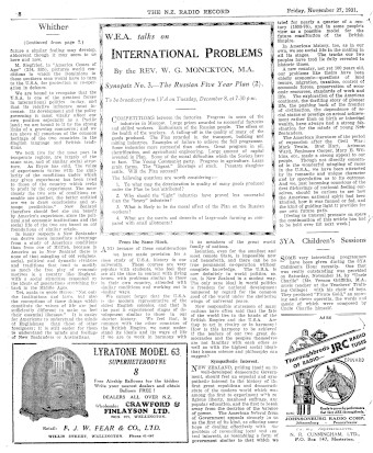Issue page