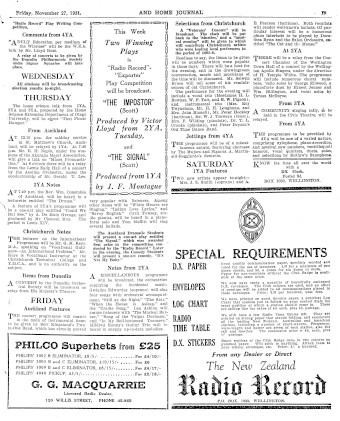 Issue page