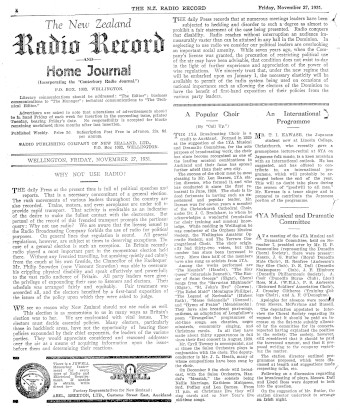 Issue page