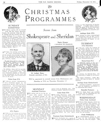 Issue page