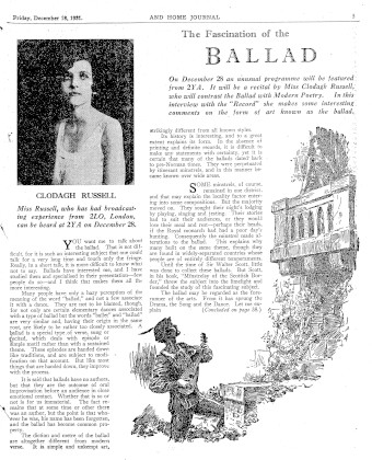 Issue page