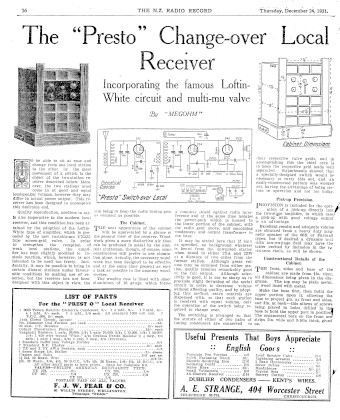 Issue page
