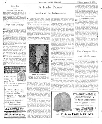 Issue page