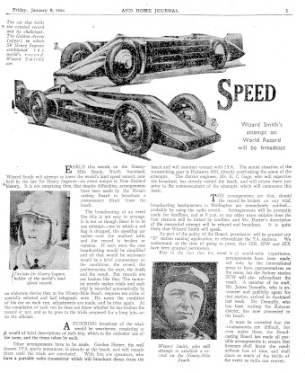 Issue page