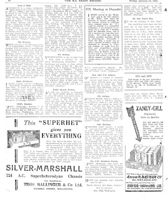 Issue page
