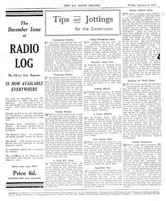 Issue page