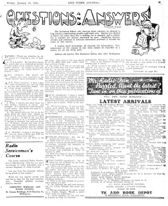 Issue page