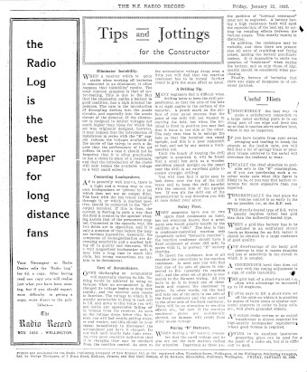 Issue page