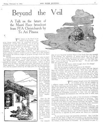Issue page
