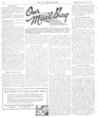 Issue page