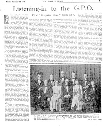 Issue page