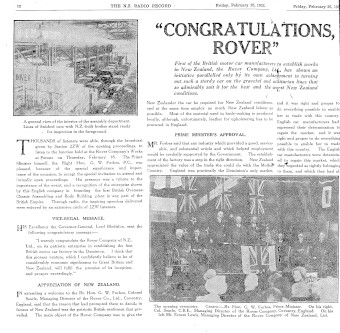 Issue page