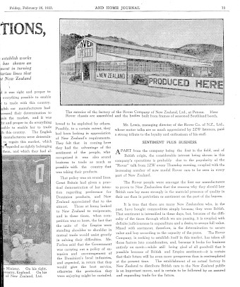 Issue page