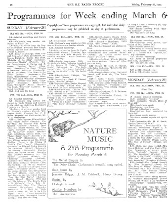 Issue page